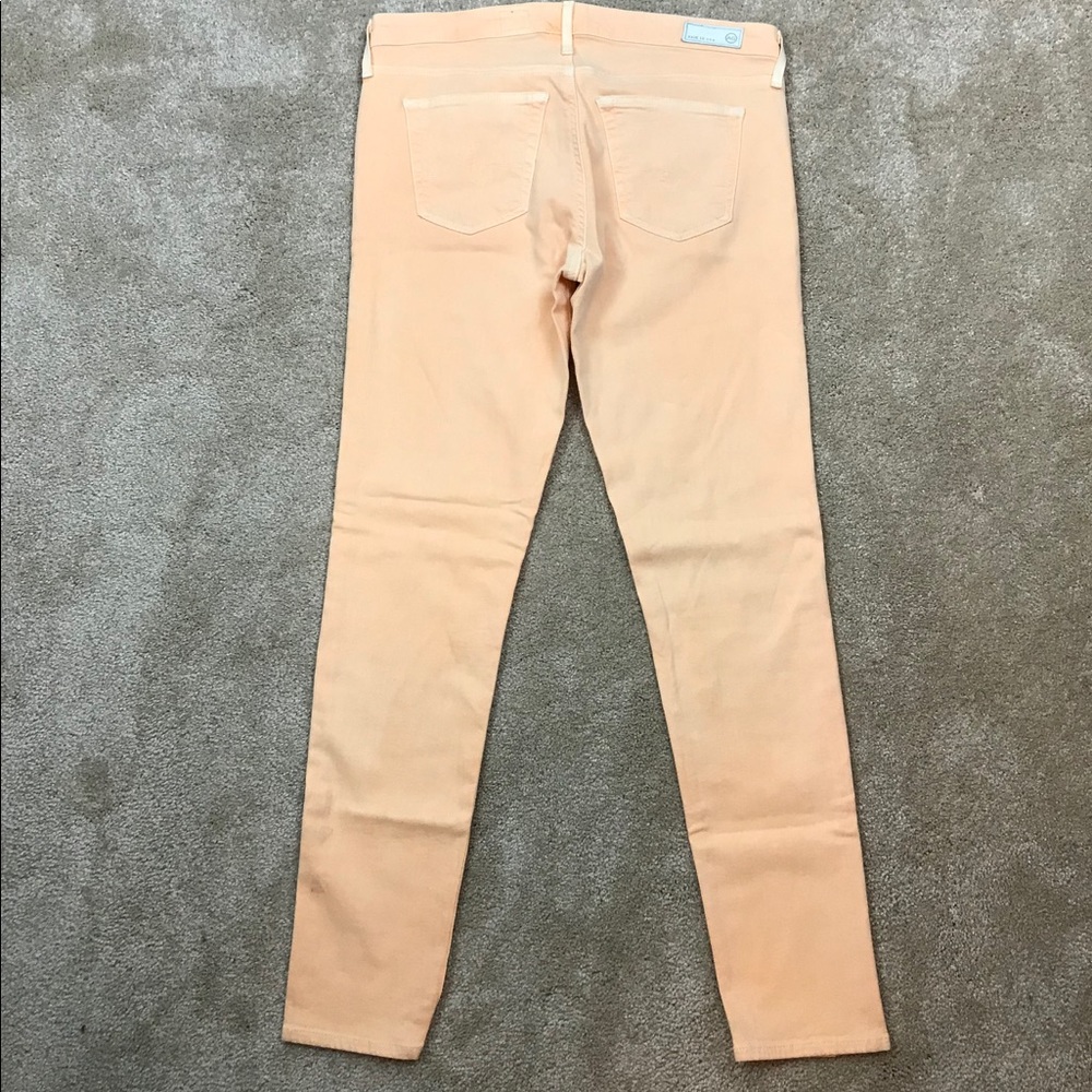 ADRIANO GOLDSCHMIED Peach LEGGING Ankle JEANS  29